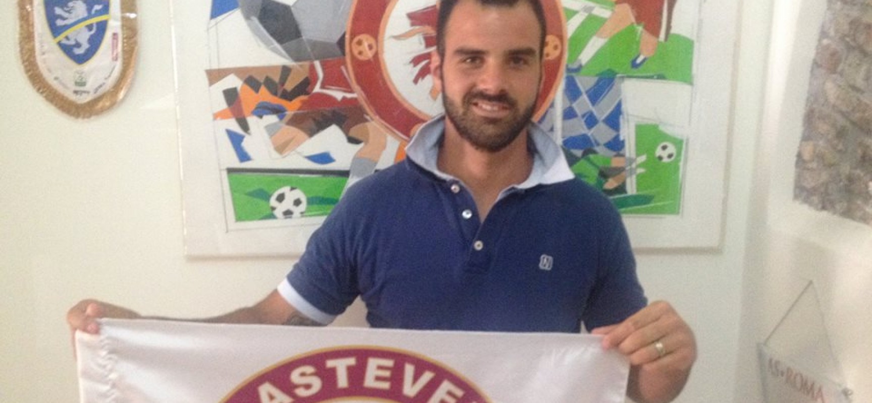 Roberto Afonso Delgado è un nuovo giocatore del Trastevere.