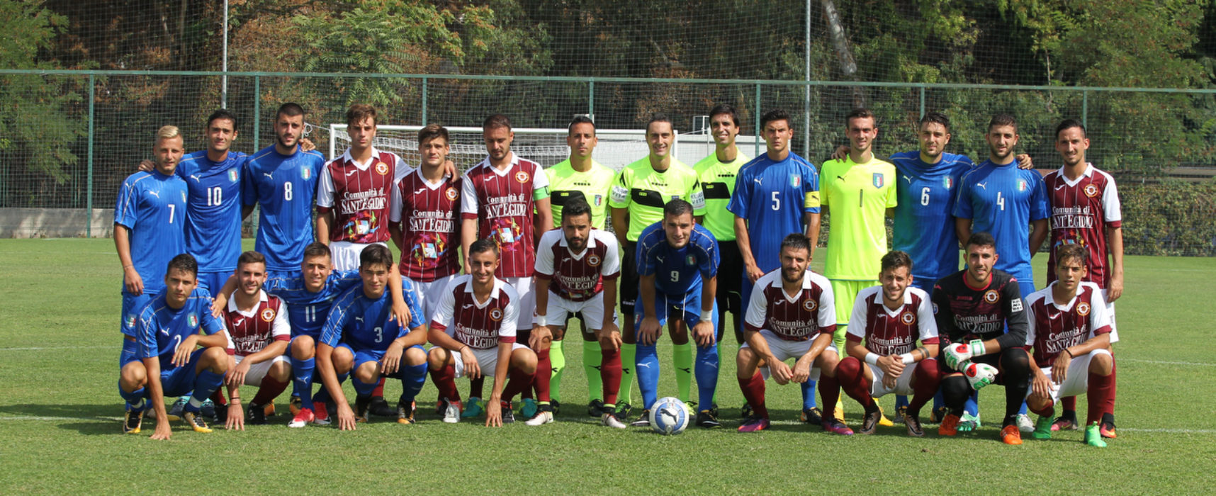 Nazionale Under 20 – Trastevere: il caldo di fine agosto non ha tolto la grinta ai leoni del Rione