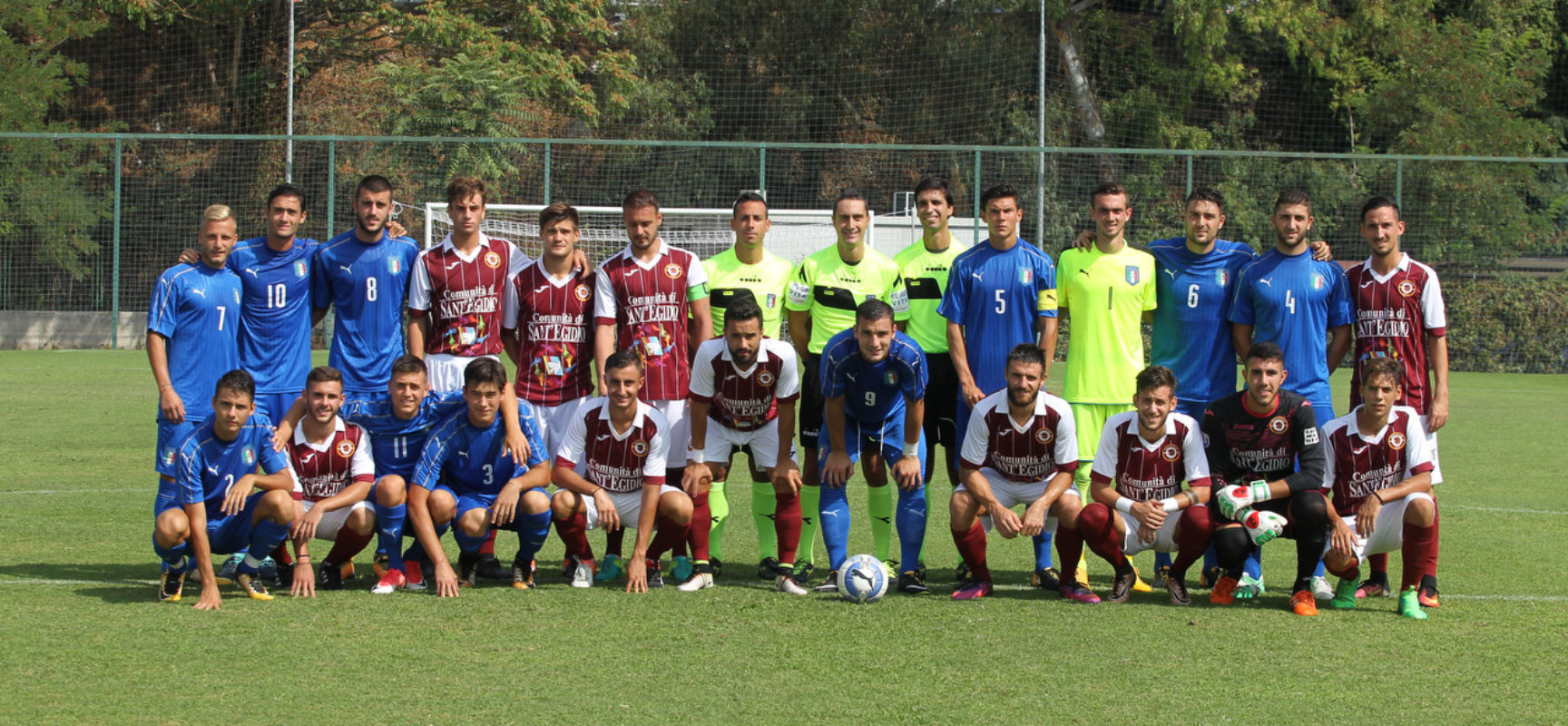 Nazionale Under 20 – Trastevere: il caldo di fine agosto non ha tolto la grinta ai leoni del Rione