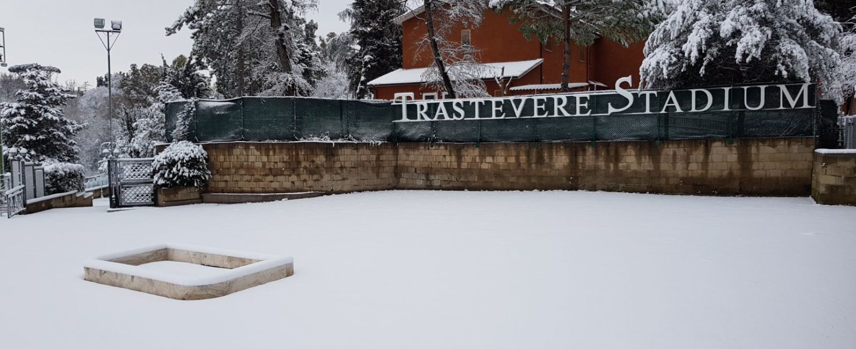 Attività sospese al Trastevere Stadium