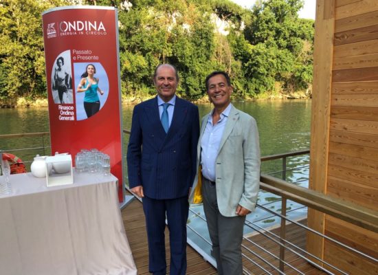 Il Presidente Betturri all’inaugurazione del circolo “Ondina”