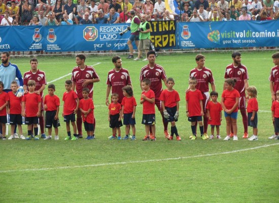 Trastevere Calcio, applausi nonostante la sconfitta.