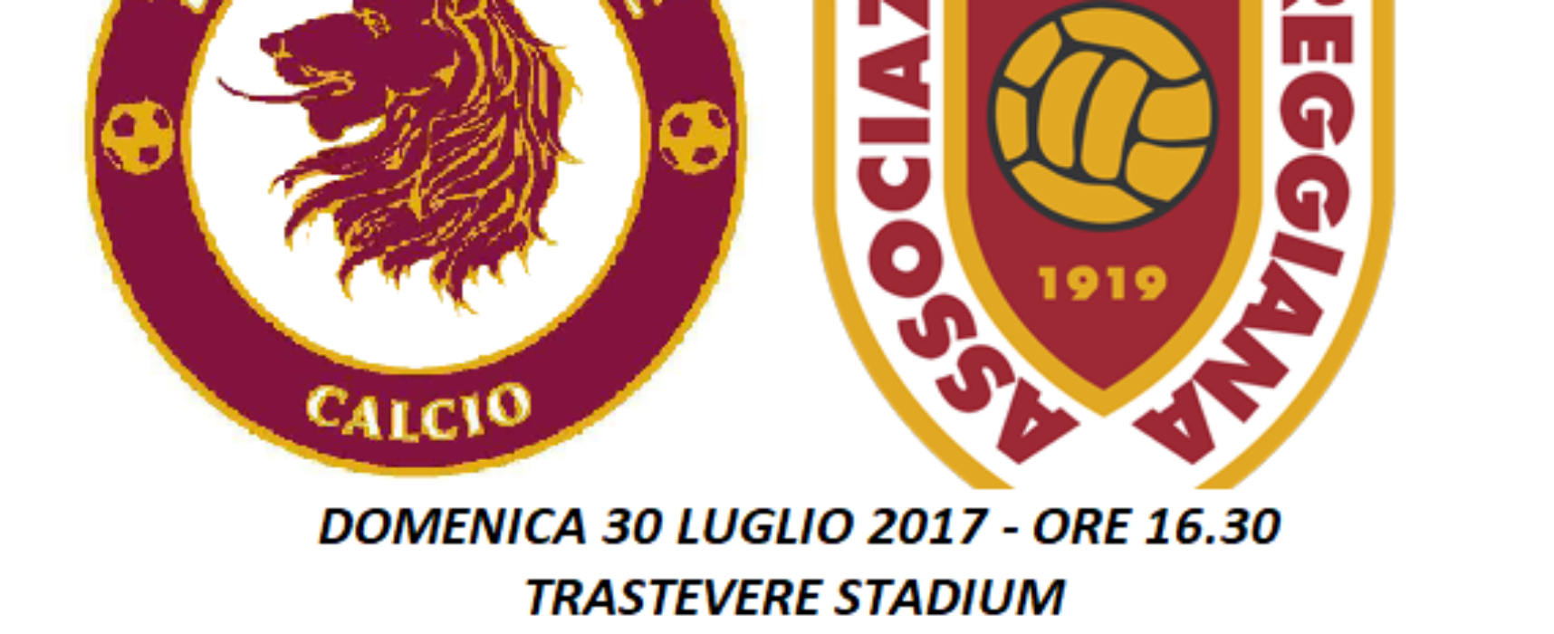 30 LUGLIO 2017 ORE 16.30: TIM CUP AL TRASTEVERE STADIUM!