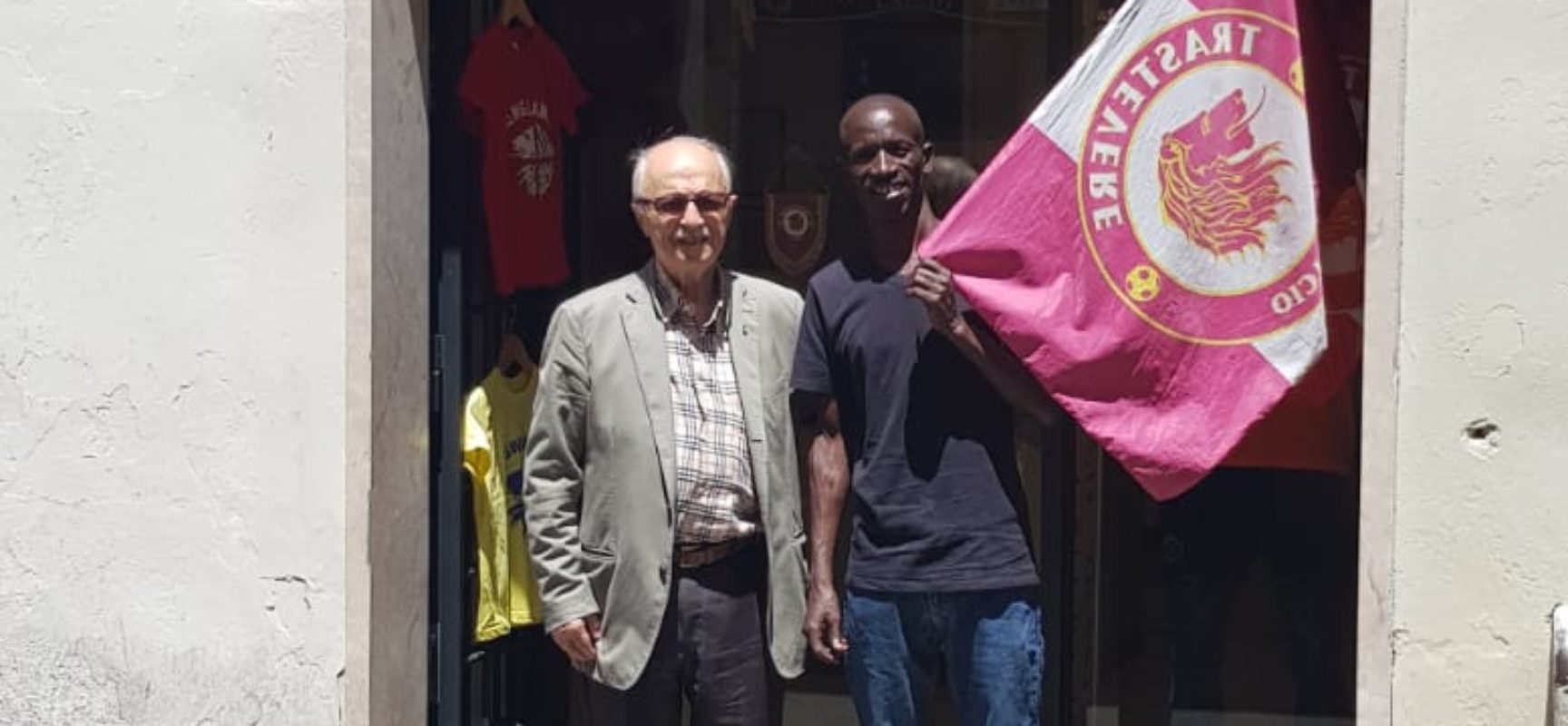 Ezekiel Kemboi in visita a Trastevere. D’Alessio: “La nostra società apprezzata a tutti i livelli sportivi”