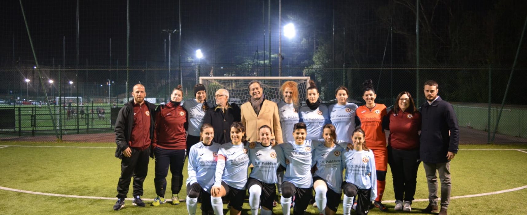 TRASTEVERE FEMMINILE, 7-1 AL FIUMICINO E VISITA DEL PRESIDENTE