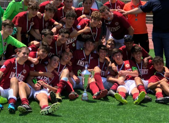 UNDER 16 CAMPIONI REGIONALI. SPES ARTIGLIO-TRASTEVERE 0-4