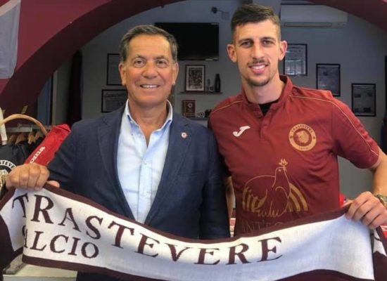 EMILIANO MASSIMO E’ UN GIOCATORE DEL TRASTEVERE CALCIO