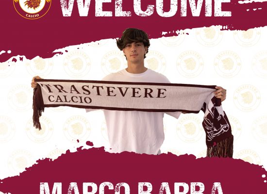 Marco Barba nuovo calciatore del Trastevere