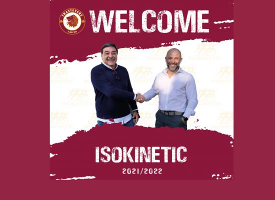 Partnership tra il Trastevere Calcio e Isokinetic